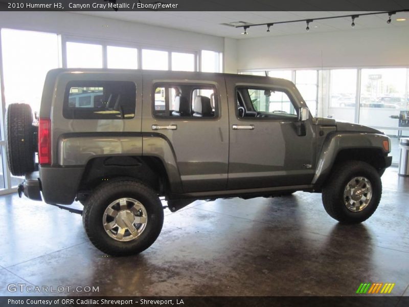 Canyon Gray Metallic / Ebony/Pewter 2010 Hummer H3