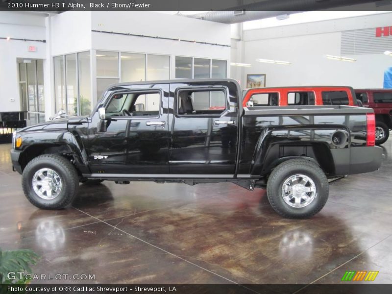 Black / Ebony/Pewter 2010 Hummer H3 T Alpha