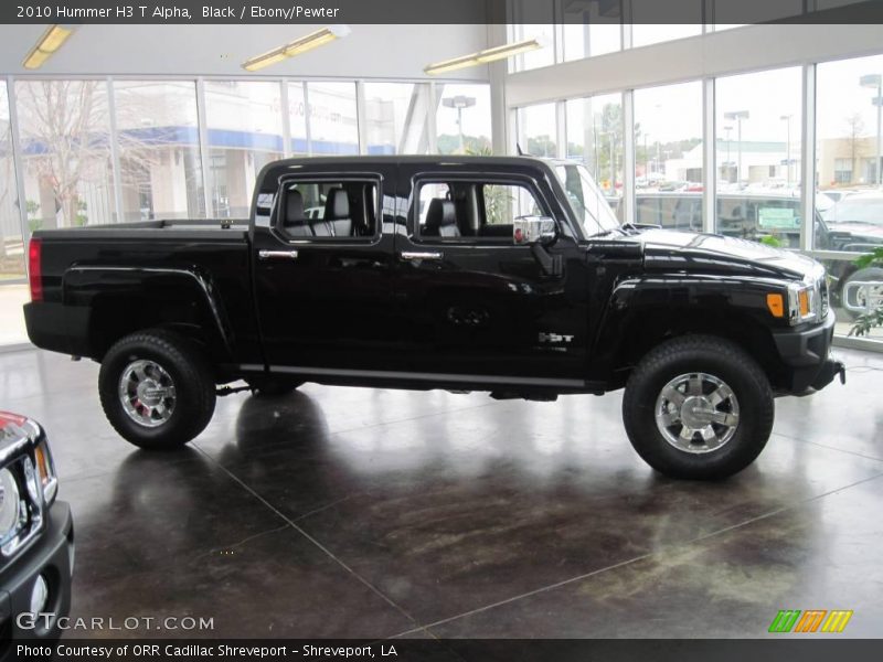 Black / Ebony/Pewter 2010 Hummer H3 T Alpha