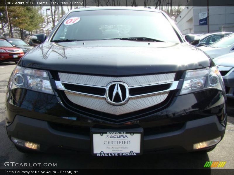 Formal Black Pearl / Ebony 2007 Acura MDX