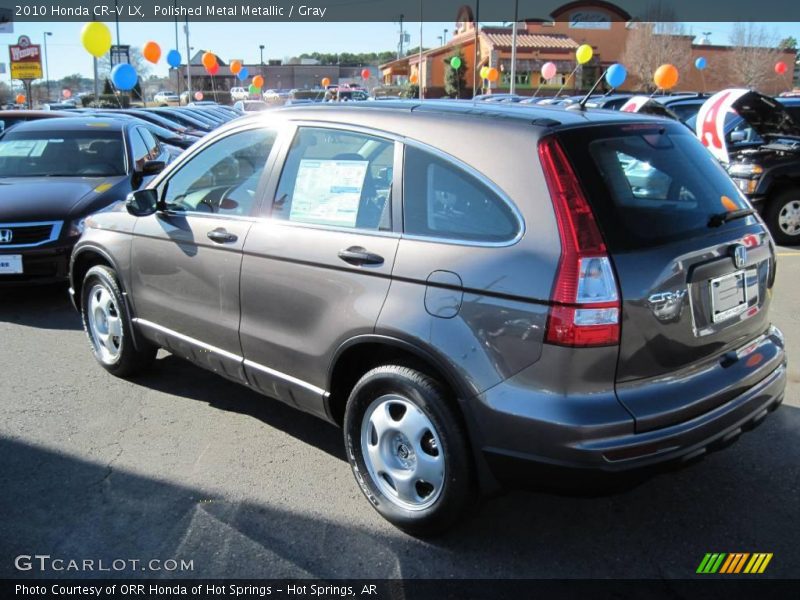 Polished Metal Metallic / Gray 2010 Honda CR-V LX