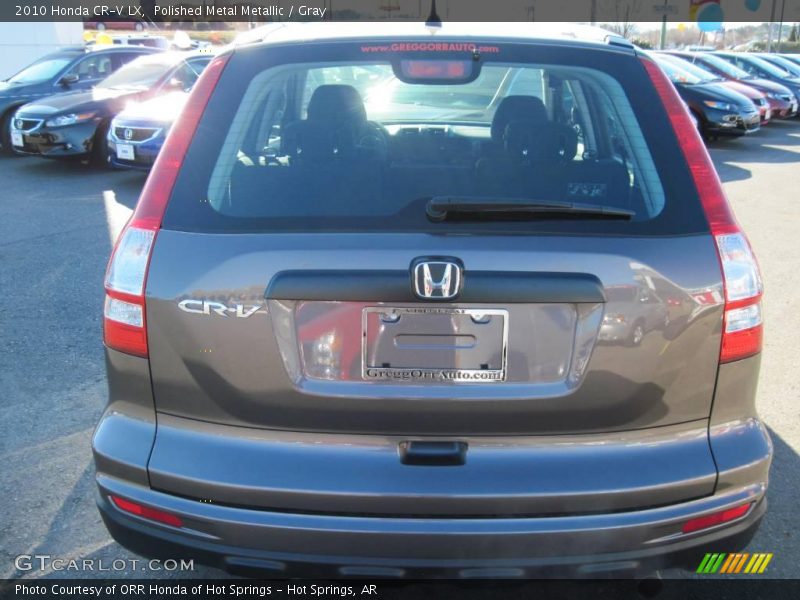 Polished Metal Metallic / Gray 2010 Honda CR-V LX