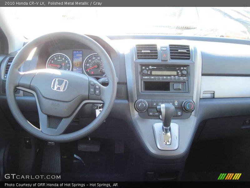 Polished Metal Metallic / Gray 2010 Honda CR-V LX