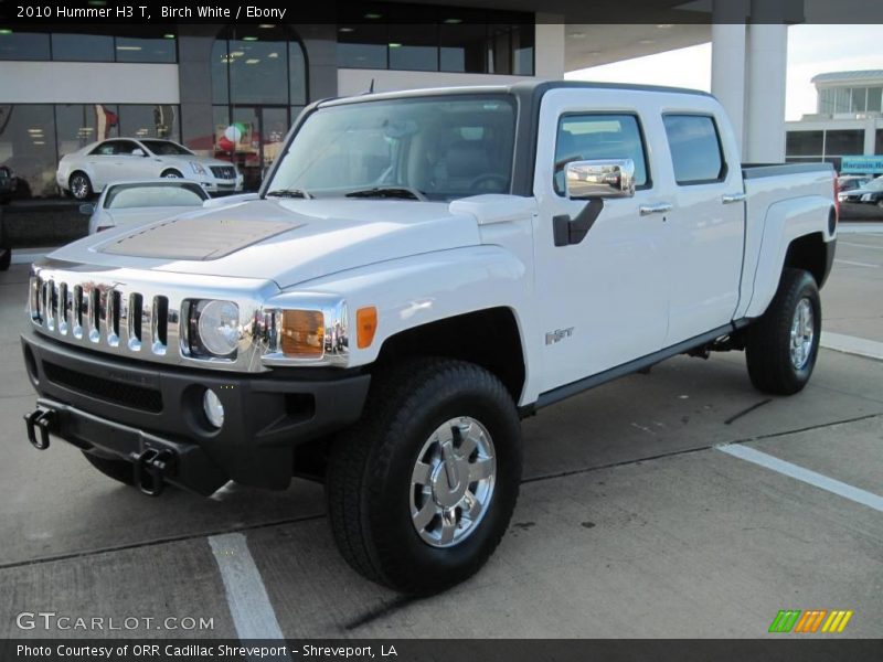 Birch White / Ebony 2010 Hummer H3 T