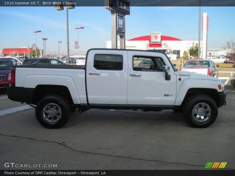 Birch White / Ebony 2010 Hummer H3 T