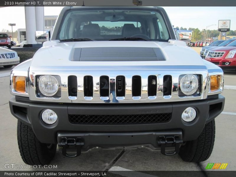 Birch White / Ebony 2010 Hummer H3 T