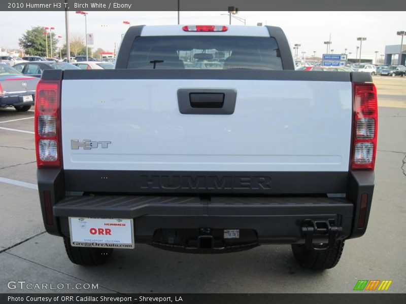 Birch White / Ebony 2010 Hummer H3 T
