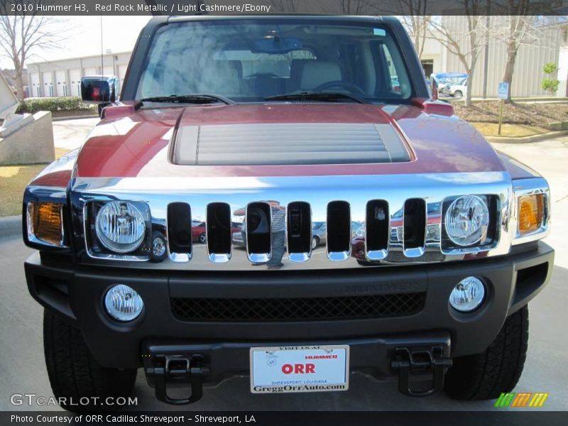Red Rock Metallic / Light Cashmere/Ebony 2010 Hummer H3