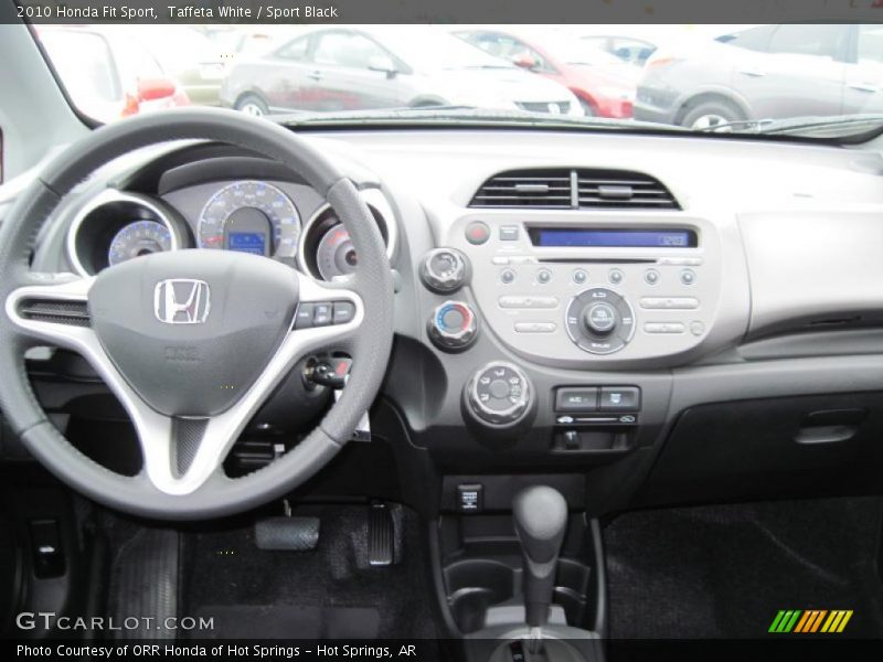 Taffeta White / Sport Black 2010 Honda Fit Sport