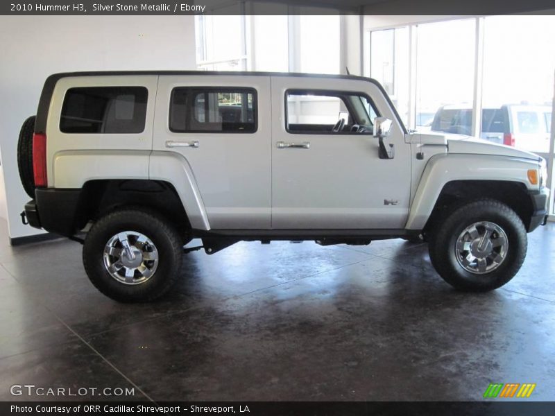 Silver Stone Metallic / Ebony 2010 Hummer H3