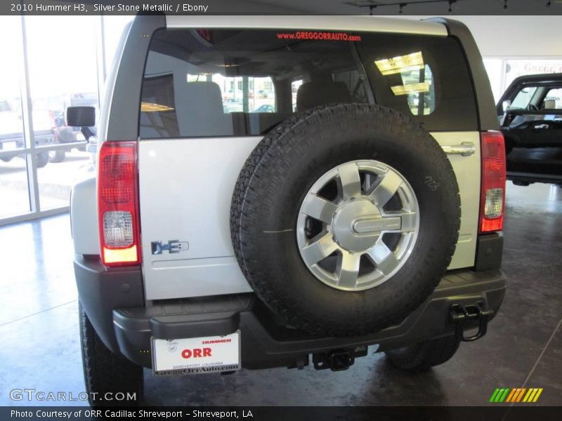 Silver Stone Metallic / Ebony 2010 Hummer H3