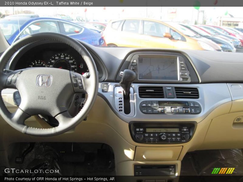 Taffeta White / Beige 2010 Honda Odyssey EX-L