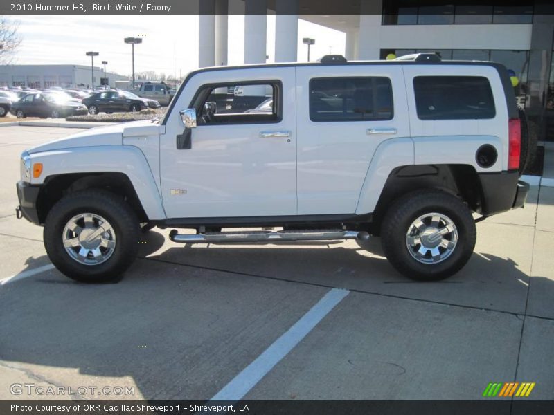 Birch White / Ebony 2010 Hummer H3