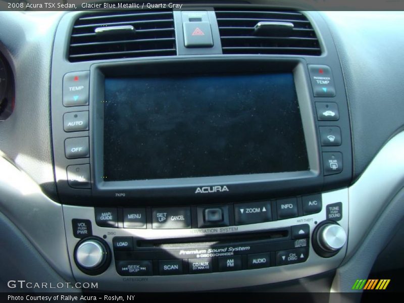 Glacier Blue Metallic / Quartz Gray 2008 Acura TSX Sedan