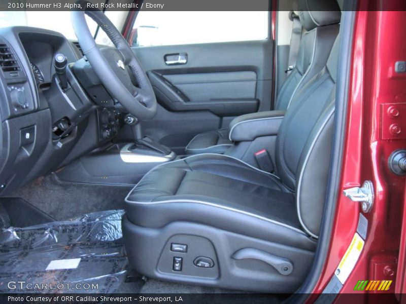 Red Rock Metallic / Ebony 2010 Hummer H3 Alpha