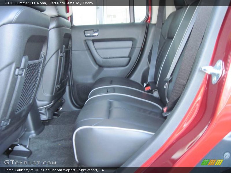 Red Rock Metallic / Ebony 2010 Hummer H3 Alpha
