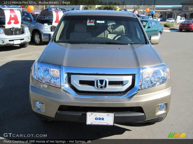 Mocha Metallic / Beige 2010 Honda Pilot EX-L