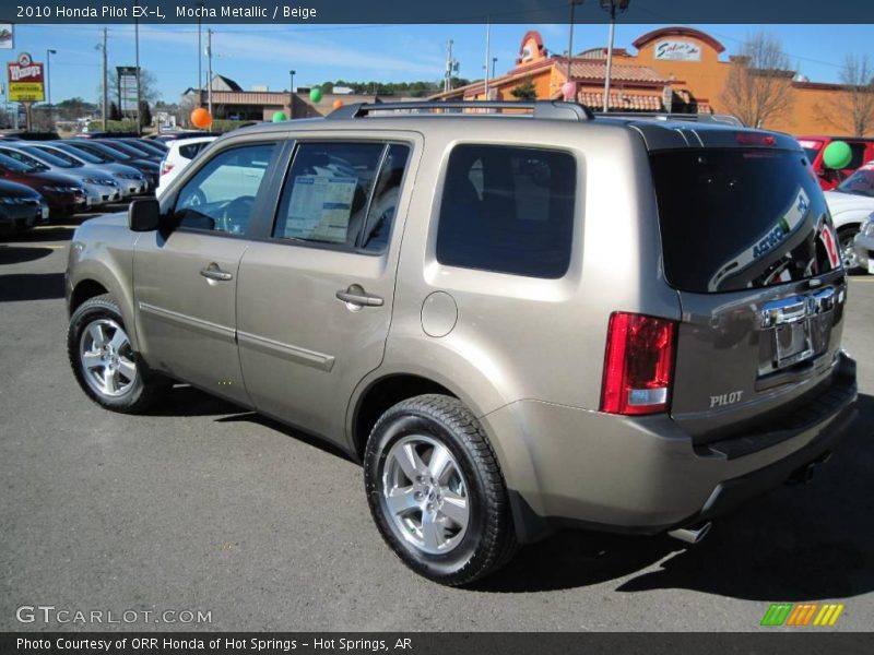 Mocha Metallic / Beige 2010 Honda Pilot EX-L