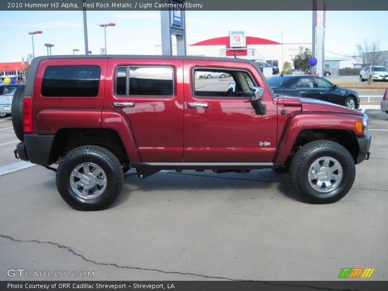 Red Rock Metallic / Light Cashmere/Ebony 2010 Hummer H3 Alpha