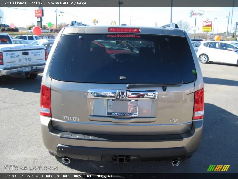 Mocha Metallic / Beige 2010 Honda Pilot EX-L
