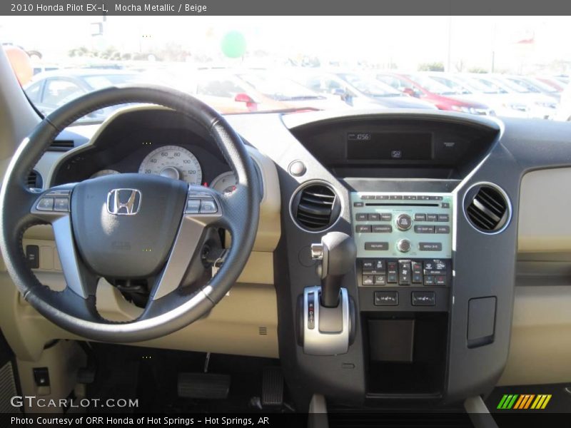 Mocha Metallic / Beige 2010 Honda Pilot EX-L