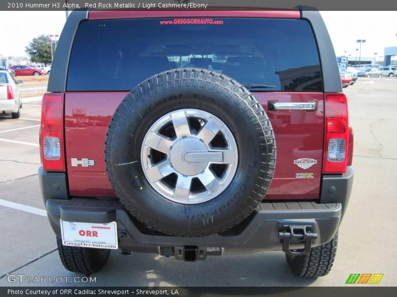 Red Rock Metallic / Light Cashmere/Ebony 2010 Hummer H3 Alpha