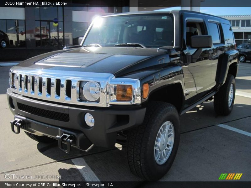 Black / Ebony 2010 Hummer H3