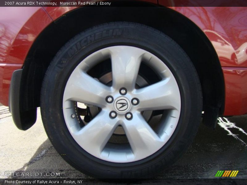 Moroccan Red Pearl / Ebony 2007 Acura RDX Technology