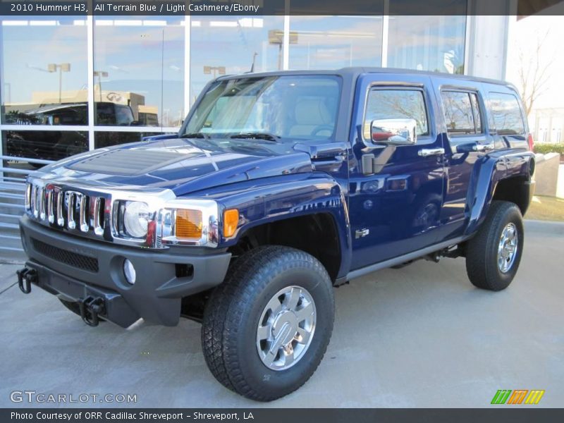 All Terrain Blue / Light Cashmere/Ebony 2010 Hummer H3