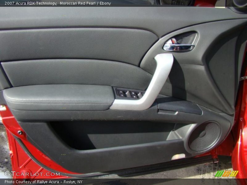Moroccan Red Pearl / Ebony 2007 Acura RDX Technology