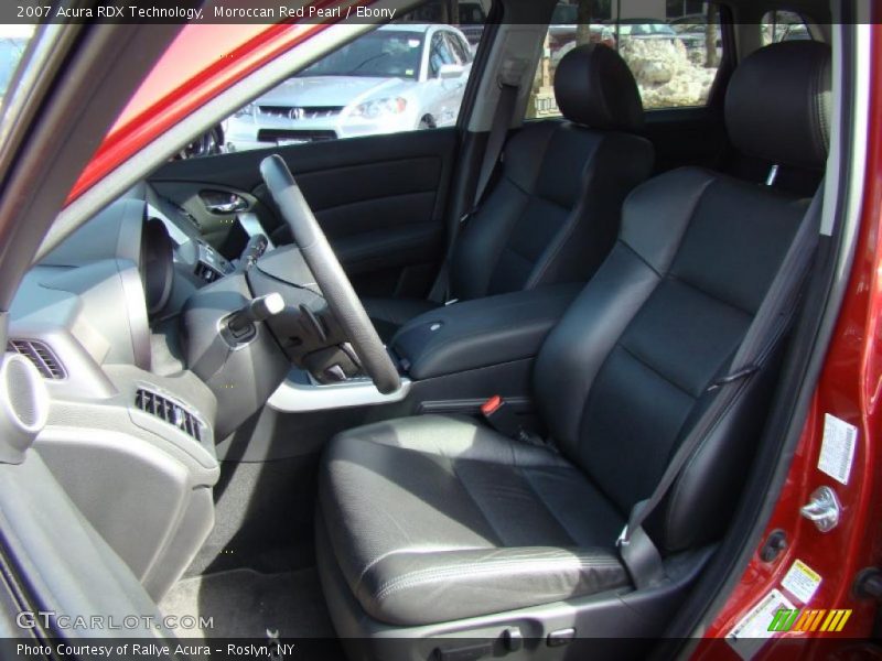 Moroccan Red Pearl / Ebony 2007 Acura RDX Technology
