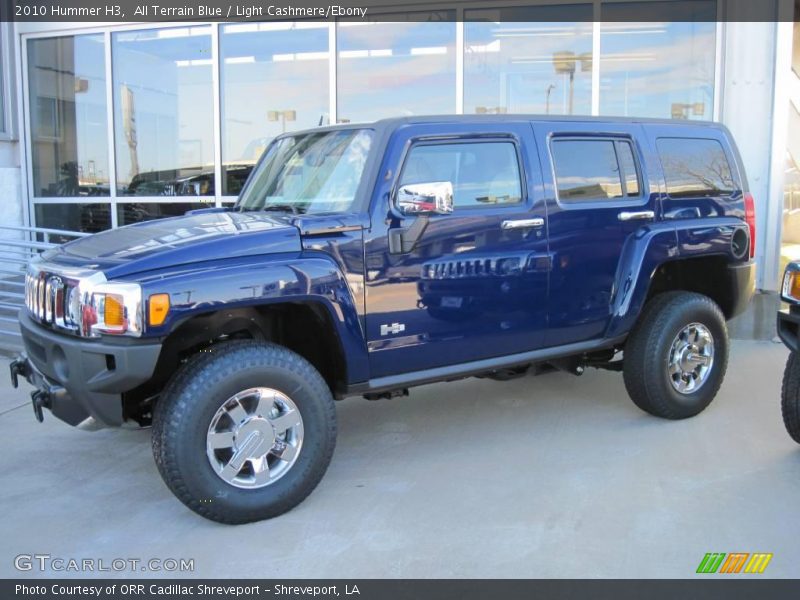 All Terrain Blue / Light Cashmere/Ebony 2010 Hummer H3