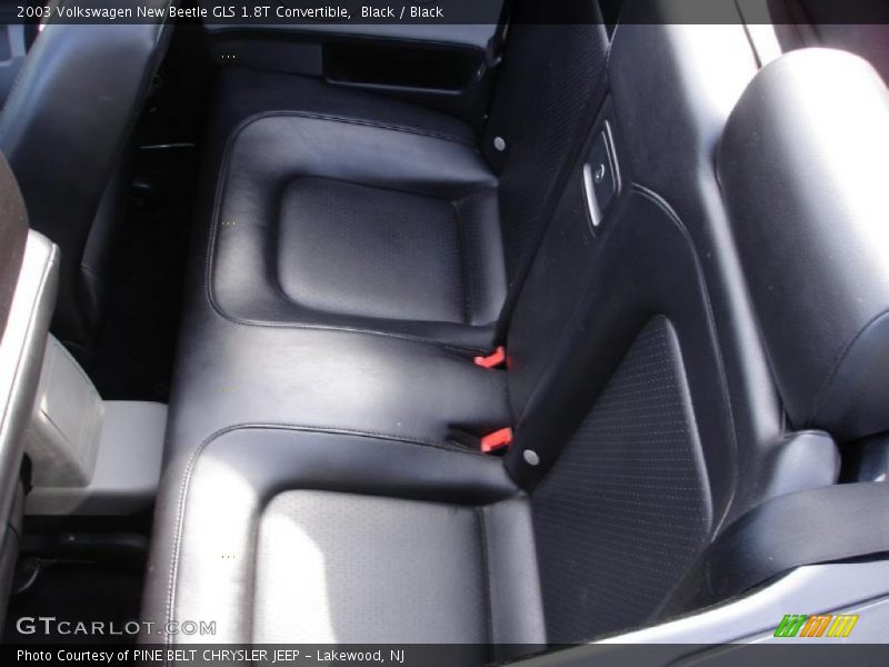 Black / Black 2003 Volkswagen New Beetle GLS 1.8T Convertible