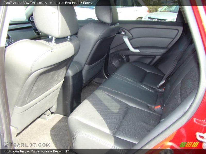 Moroccan Red Pearl / Ebony 2007 Acura RDX Technology