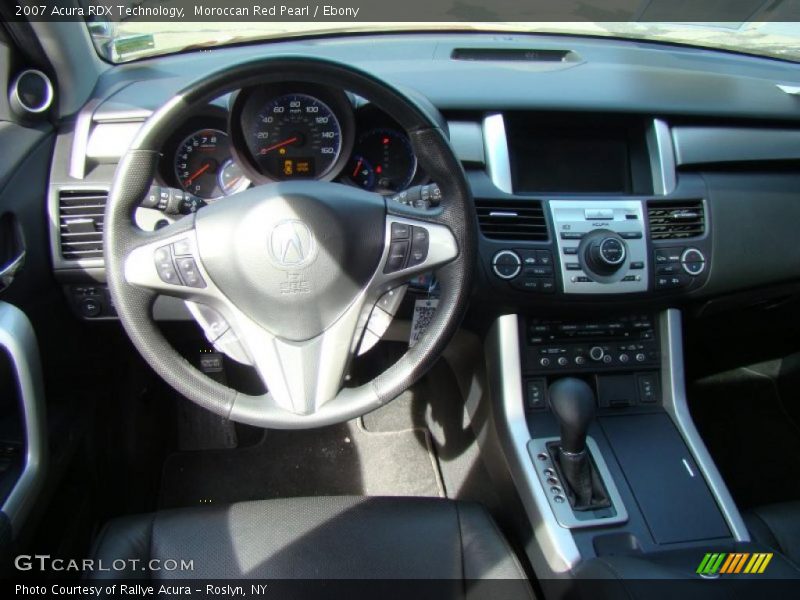 Moroccan Red Pearl / Ebony 2007 Acura RDX Technology