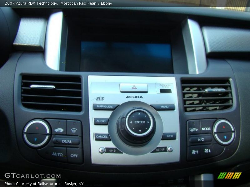 Moroccan Red Pearl / Ebony 2007 Acura RDX Technology