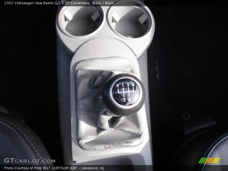 Black / Black 2003 Volkswagen New Beetle GLS 1.8T Convertible