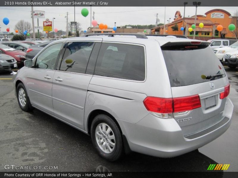 Alabaster Silver Metallic / Gray 2010 Honda Odyssey EX-L