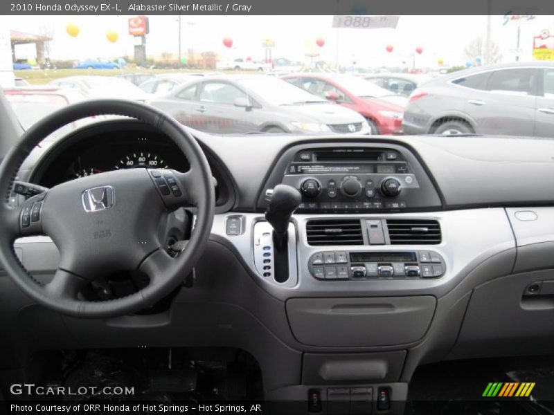 Alabaster Silver Metallic / Gray 2010 Honda Odyssey EX-L