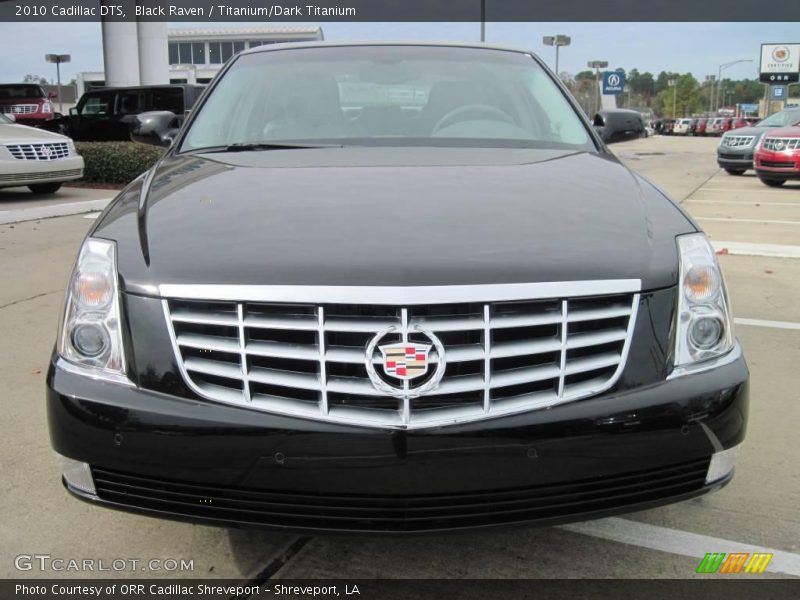 Black Raven / Titanium/Dark Titanium 2010 Cadillac DTS
