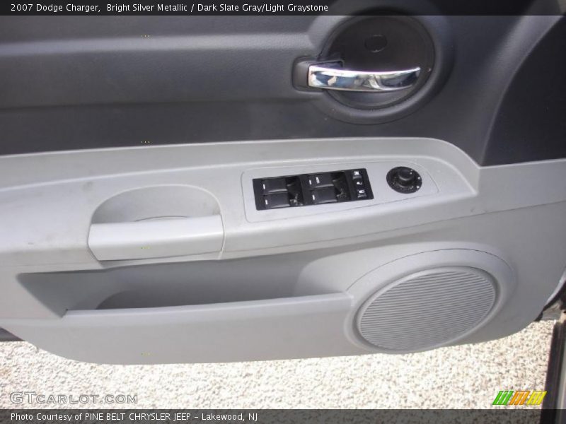 Bright Silver Metallic / Dark Slate Gray/Light Graystone 2007 Dodge Charger