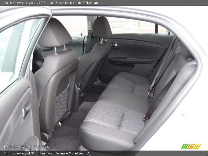 Silver Ice Metallic / Titanium 2010 Chevrolet Malibu LT Sedan