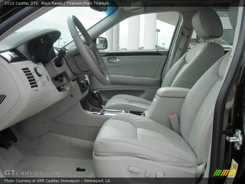 Black Raven / Titanium/Dark Titanium 2010 Cadillac DTS