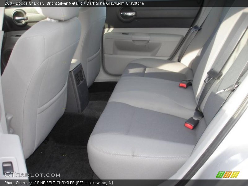 Bright Silver Metallic / Dark Slate Gray/Light Graystone 2007 Dodge Charger