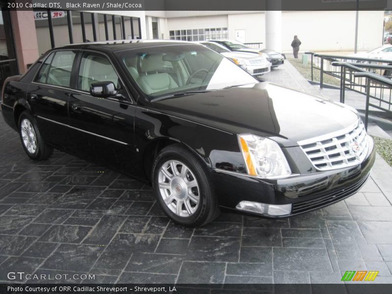 Black Raven / Shale/Cocoa 2010 Cadillac DTS