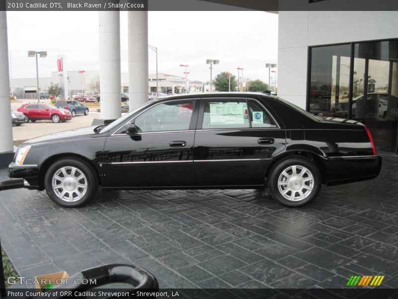 Black Raven / Shale/Cocoa 2010 Cadillac DTS