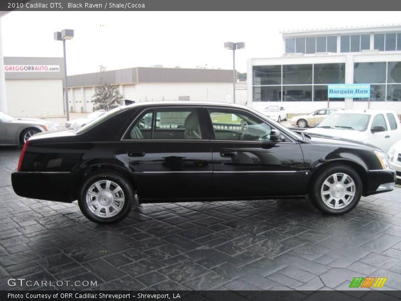 Black Raven / Shale/Cocoa 2010 Cadillac DTS
