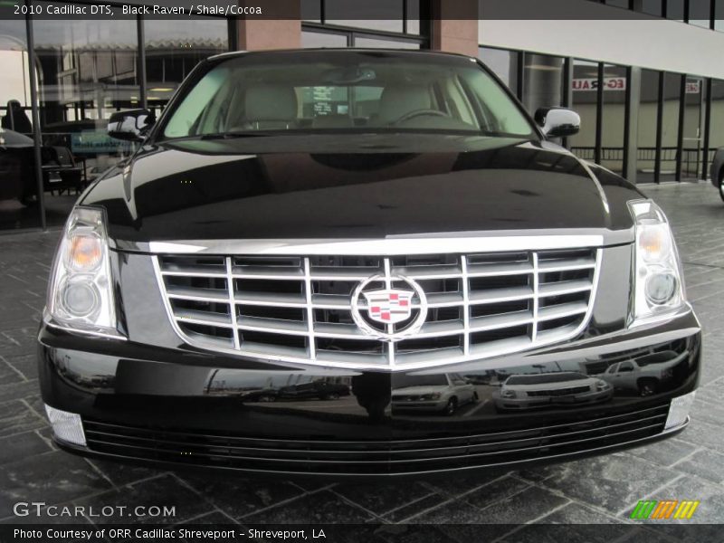 Black Raven / Shale/Cocoa 2010 Cadillac DTS