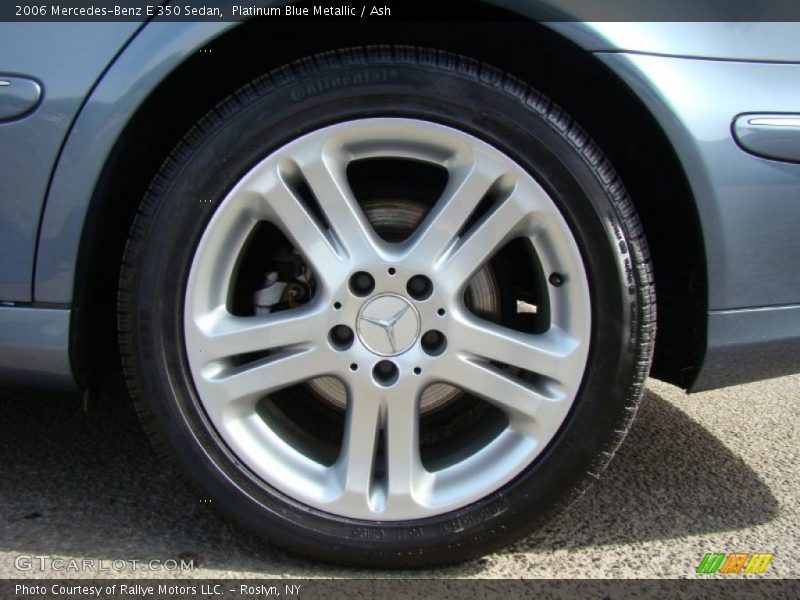 Platinum Blue Metallic / Ash 2006 Mercedes-Benz E 350 Sedan