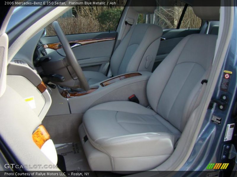 Platinum Blue Metallic / Ash 2006 Mercedes-Benz E 350 Sedan